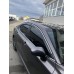 Дефлектори вікон Toyota Camry V70 2017+ HIC — з хромованою смугою