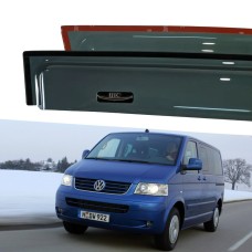 Дефлектори вікон Volkswagen T5 2003-2010 HIC — накладні Дефлектори вікон Volkswagen T5 2003-2010 HIC — накладні