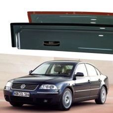 Дефлектори вікон Volkswagen Passat B5 1996-2005 HIC — накладні Дефлектори вікон Volkswagen Passat B5 1996-2005 HIC — накладні