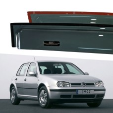 Дефлектори вікон Volkswagen Golf-4 1997-2004 HIC — накладні