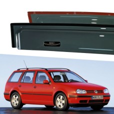 Дефлектори вікон Volkswagen Golf-4 1997-2004 HIC — накладні