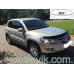 Дефлектори вікон Volkswagen Tiguan 2007-2016 HIC — з хромованою смугою