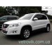 Дефлектори вікон Volkswagen Tiguan 2007-2016 HIC — з хромованою смугою