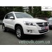 Дефлектори вікон Volkswagen Tiguan 2007-2016 HIC — з хромованою смугою