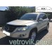 Дефлектори вікон Volkswagen Tiguan 2007-2016 HIC — з хромованою смугою