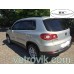 Дефлектори вікон Volkswagen Tiguan 2007-2016 HIC — з хромованою смугою