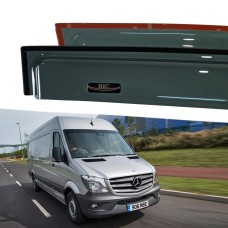 Дефлектори вікон Mercedes-Benz Sprinter / Volkswagen Crafter 2006–2020 HIC — накладні