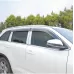Дефлектори вікон Toyota Highlander 2019 -> Havoc — накладні Матеріал, кріплення та вигляд дефлекторів